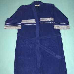 𝅺HEMINGWAY POINT bathrobe lounge wear short sleeve One size - fits 36-46 chest